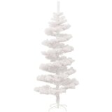  Spiralno božićno drvce sa stalkom LED bijelo 150 cm PVC | shoptok.hr