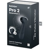 Satisfyer Pro 2 Generation 3 with Liquid Air Technology Black | Shoptok.si