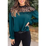 Fenzy Elegantna Bluza S Volanima, Petrol Cijene