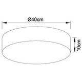 Globo 15365D - prigušiva led stropna svetiljka sinni LED/24W/230V + daljinski upravljač | Eponuda.com