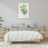  Noćni ormarići 2 kom boja hrasta sonome od konstruiranog drva | shoptok.hr