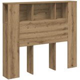  Uzglavni ormarić Artisan hrast 120x19x104,5 cm izrađeno drvo | shoptok.hr