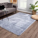 Lesnina-XXXL preproga z visokim florom porto 140/200 cm tkano modra | Shoptok.si