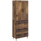 vidaXL Set ormara 2 kom. 66 x 34 5 x 90 cm Konstruirano drvo - Staro drvo | shoptok.hr