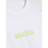 Sinsay Pamučna majica s natpisom Whateva | shoptok.hr