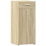 Maison Chic Komoda - Predalnik sonoma hrast 40x42,5x93 cm inženirski les, (21717992) | Shoptok.si