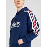 Adidas Sportska sweater majica plava / crvena / bijela | shoptok.hr
