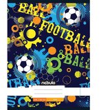 NEBULO Speta, gladka zvezek s potiskom nogometne žoge 80-32 A/4 | Shoptok.si