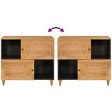 vidaXL Strani šal Svetlo rjava 33,5 x 80 x 75 cm | Shoptok.si