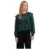 Vila Topi & Bluze Payton Top - Darkest Spruce Zelena | Shoptok.si