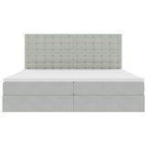  s madracem i skladištem Svijetlo siva 200 x 200 cm | shoptok.hr