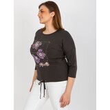 RELEVANCE Blouse-RV-BZ-8457.47P-dark khaki | Shoptok.si