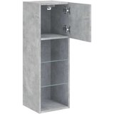 TV ormarići s LED svjetlima 2 kom boja betona 30 5 x 30 x 90 cm | shoptok.hr