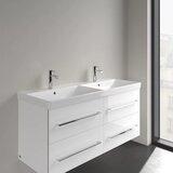 Villeroy Boch 4A23CK01 Avento 120 x 47 cm dvojni keramični umivalnik z 2 odprtinama za armaturo | Shoptok.si
