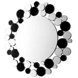 Kayoom STENSKO OGLEDALO, 80/80/5 cm kovina, steklo | Shoptok.si
