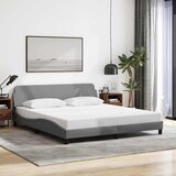  Okvir za krevet Dover svijetlo siva 180x200 cm tkanina Cijene