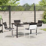 Vrtni set za objed 5 pcs Bijela 140 x 70 x 73 cm | Eponuda.com