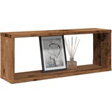  Zidne kockaste police 6 kom Staro drvo 60x15x23 cm | Eponuda.ba