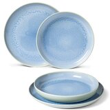 like | Villeroy & Boch 4-delni komplet porcelanastih krožnikov Villeroy & Boch Like Crafted turkizne barve Cene