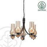  Brilagi - LED luster na lancu COTTAGE 5xE14/40W/230V bukva/smeđa | Eponuda.com