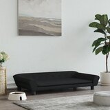 vidaXL Krevet za pse crni 100 x 50 x 21 cm baršunasti Cijene