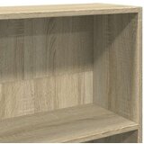 vidaXL Knjižna omara sonoma hrast 80x24x143 cm inženirski les | Shoptok.si