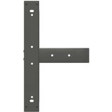 vidaXL Noge barski stol T-oblika 2 kom antracit 60x35x(90-91) cm čelik | shoptok.hr