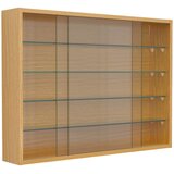 MID.YOU VISEČA VITRINA, medeni hrast | Shoptok.si