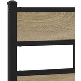 Metalni okvir kreveta bez madraca boja hrasta sonome 160x200 cm | shoptok.hr