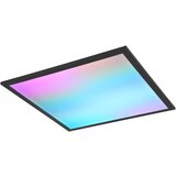 Tri O črna led stropna svetilka 44.5x44.5 cm beta – | Shoptok.si