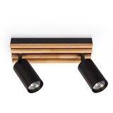  Brilagi - Spot svetlo SELE WOOD 2xGU10/30W/230V crna/drvo | Eponuda.com