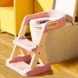 ECO TOYS adapter za wc šolju za decu sa stepenikom pink | ePonuda.com