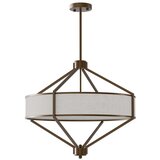 Open Design OR85846 - Luster na stalku ZUNDO 4xE27/15W/230V braon/bež | Eponuda.com