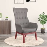  Stol za sproščanje svetlo sivo blago, (20698908) | Shoptok.si
