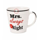  Skodelice Mr. Right in Mrs. always right II - napaka na skodelici Mrs | Shoptok.si