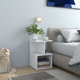 vidaXL Noćni ormarić bijeli 35 x 35 x 55 cm od iverice Cijene