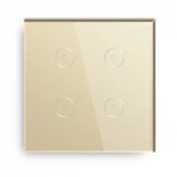 Exeshop wi-fi pametni prekidač 4G tuya zlatni (wifi touch switch) | ePonuda.com