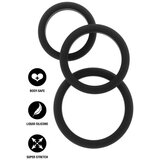 Extreme Komplet erekcijskih obročkov Stamina Premium C-rings (R20505) | Shoptok.si