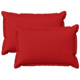  Presvlaka za jastuk 2 kom. HOUTEN Crvena 50 x 75 cm Umjetni lan - Crvena 50 x 75 cm 2 | shoptok.hr