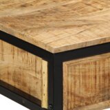 vidaXL Miza 105x50x75 cm Trden les Mango | Shoptok.si