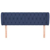  Uzglavlje s ušima plavo 163x23x78/88 cm od tkanine | Eponuda.com