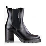primohurt Black eco-leather boots, women's insulated high-heeled boots | ePonuda.com
