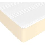  Madrac s džepičastim oprugama krem 140x190x20 cm umjetne kože | shoptok.hr