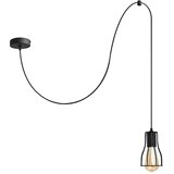  Luster na kablu TUBE 1xE27/15W/230V crna | Eponuda.com