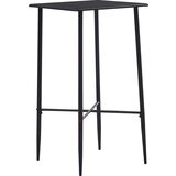 vidaXL Barska miza črna 60x60x111 cm mediapan, (20711087) Cene