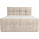 Esposa POSTELJA Z VZMETNICO 160 cm x 200 cm , tekstil bež | Shoptok.si