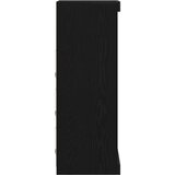  LED komoda Crni hrast 41 x 37 x 100 cm Konstruirano drvo | Eponuda.com