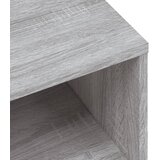 TV ormarić siva boja hrasta 120 x 34 x 37 cm konstruirano drvo | shoptok.hr