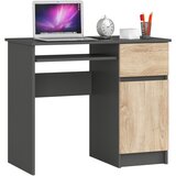 AKORD SIVI PIKSEL RAČUNALNI STOL / SONOMA HRAST - DESNO, (21702561) | Shoptok.si
