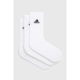 Adidas Nogavice Performance 3-pack bela barva | Shoptok.si